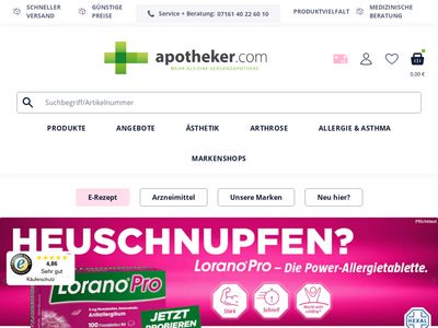 apotheker.com Shop