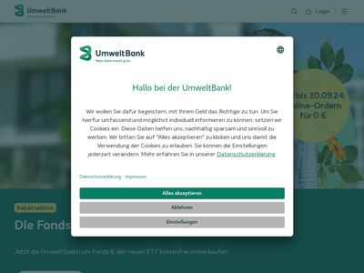 Umweltbank Shop