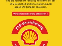 Shell + DFV: (fast) kostenlose Versicherung gegen E10-Schäden