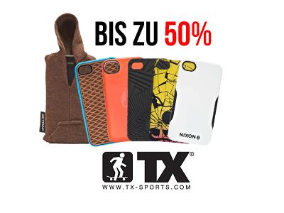 Sale bei TX Sports: Bis zu 50 Prozent Rabatt auf iPhone 4 Cases