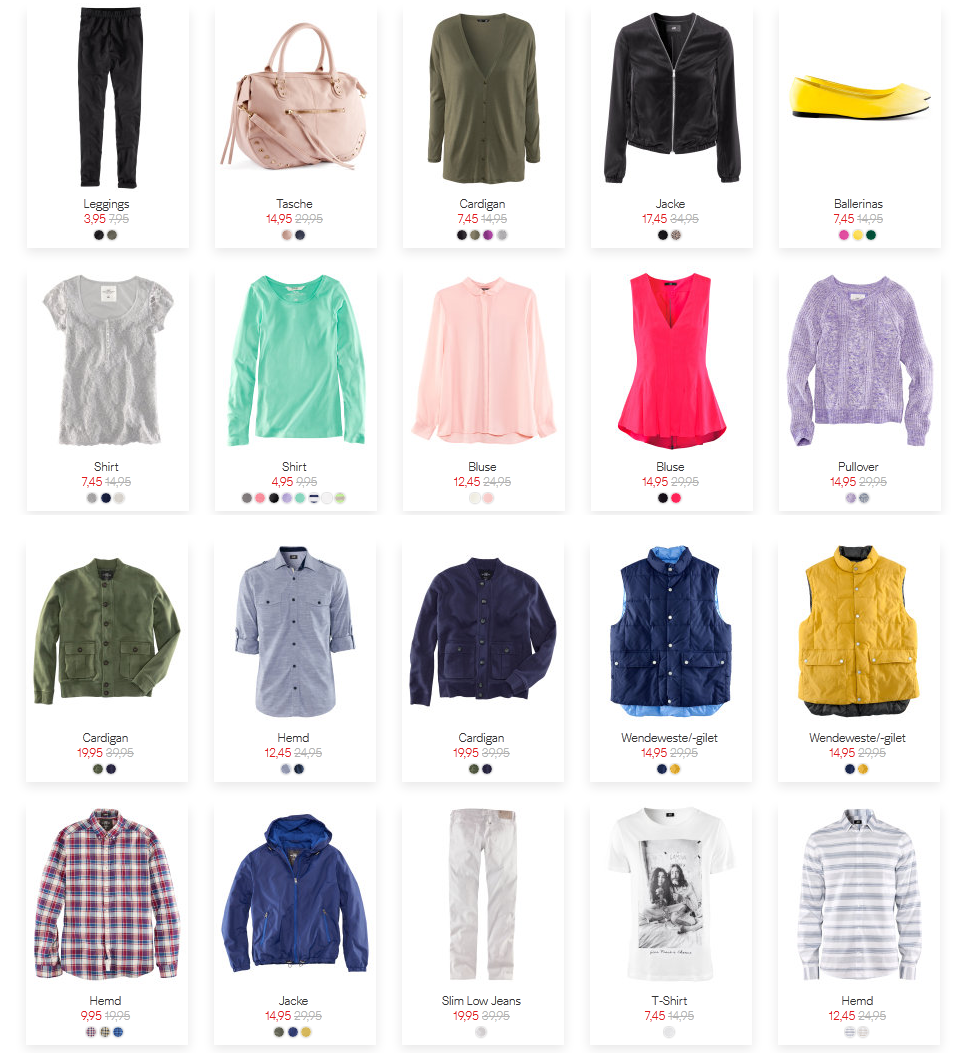 50 Prozent Rabatt auf Mode + Wohn Artikel im H&M Online ...