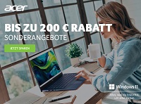 Bis zu 30% Acer Extrarabatt bei den Acer Days