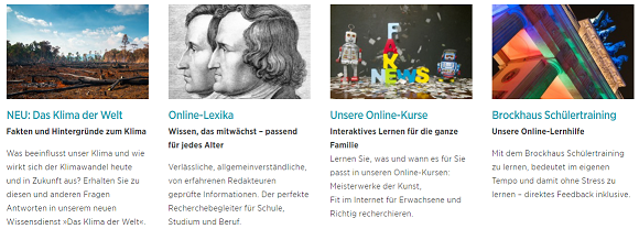 Brockhaus Online Lexika und Kurse