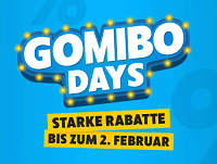 Sensationelle Gomibo Rabatte bei den Gomibo Days