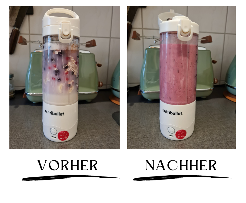 Nutribullet Portable Erfahrung Vorher Nachher