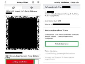 Stornierung Und Erstattung Deutsche Bahn Tickets